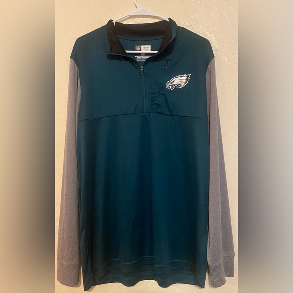 Eagles zip long sleeve pullover - Picture 1 of 2